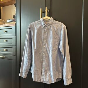 J. CREW MEN’S BLUE WORK SHIRT